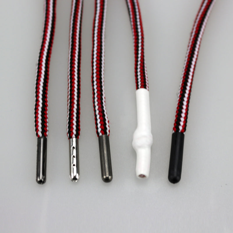 DHDC001# Custom Wholesale Polyester Hoodie Garment DrawstringWith Metal Tip