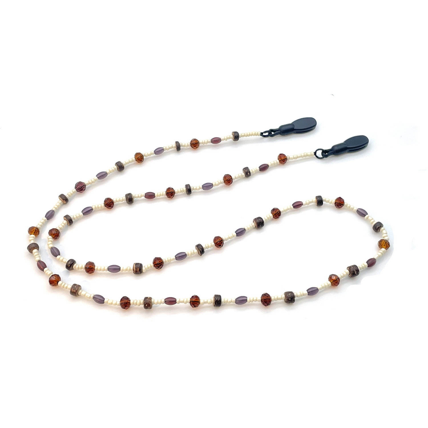Retro Wood Glass Bead Sunglasses Chain Bohemian Eyeglass Lanyard