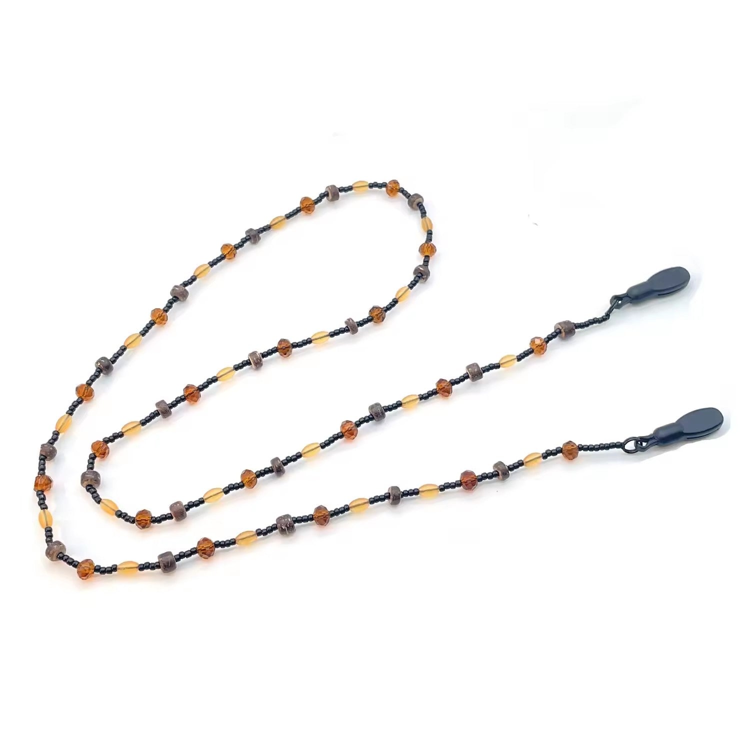Retro Wood Glass Bead Sunglasses Chain Bohemian Eyeglass Lanyard