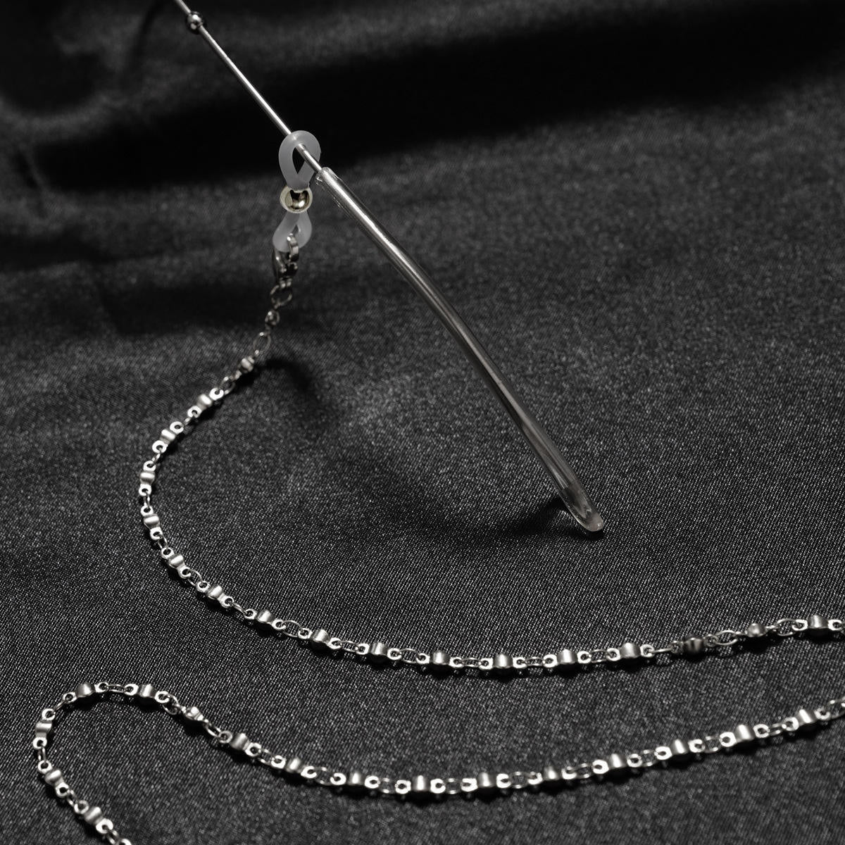 Stainless Steel Eyeglass Sunglasses Necklace 3:1 Link Design Vacuum Plated Anti-Loss Strap