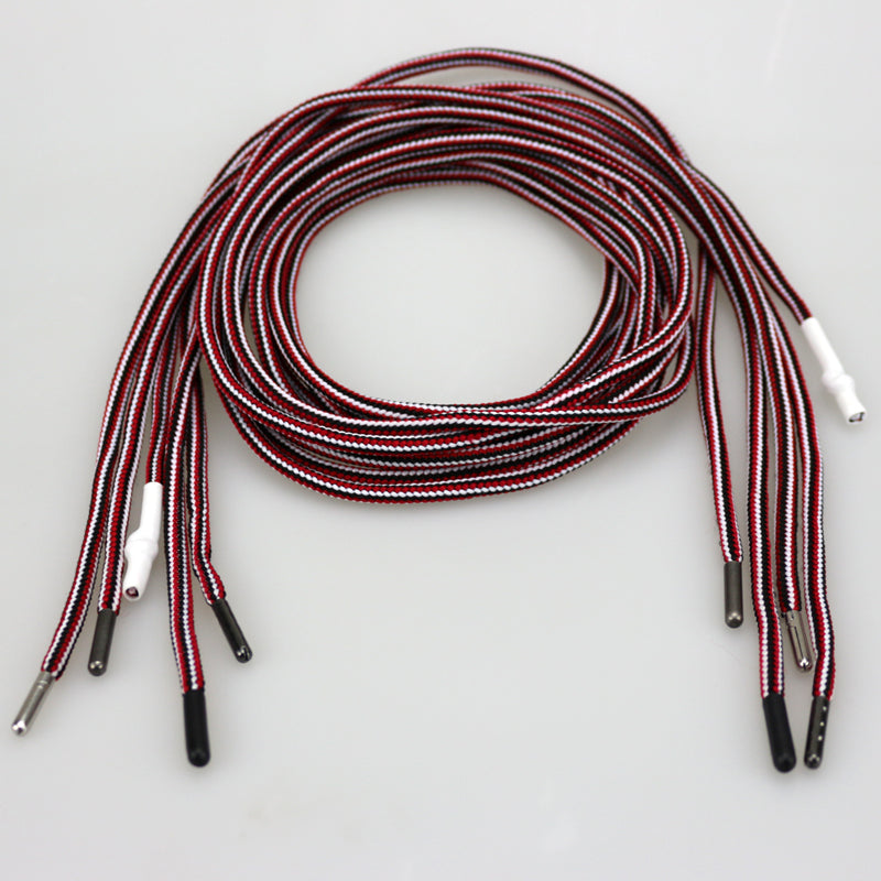 DHDC001# Custom Wholesale Polyester Hoodie Garment DrawstringWith Metal Tip