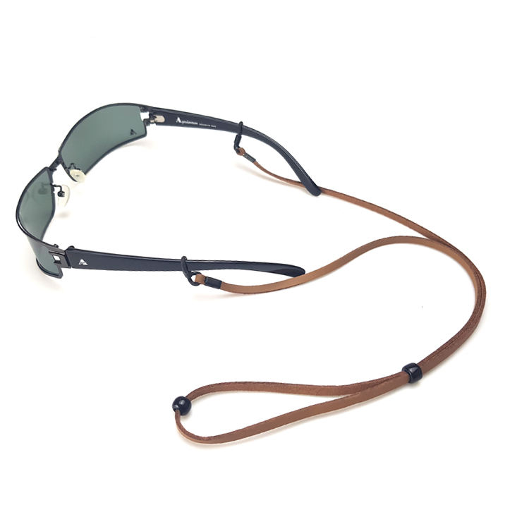 Premium PU Leather Velvet Sunglasses Strap Adjustable Eyewear Retainer Holder Glasses Cord Lanyard
