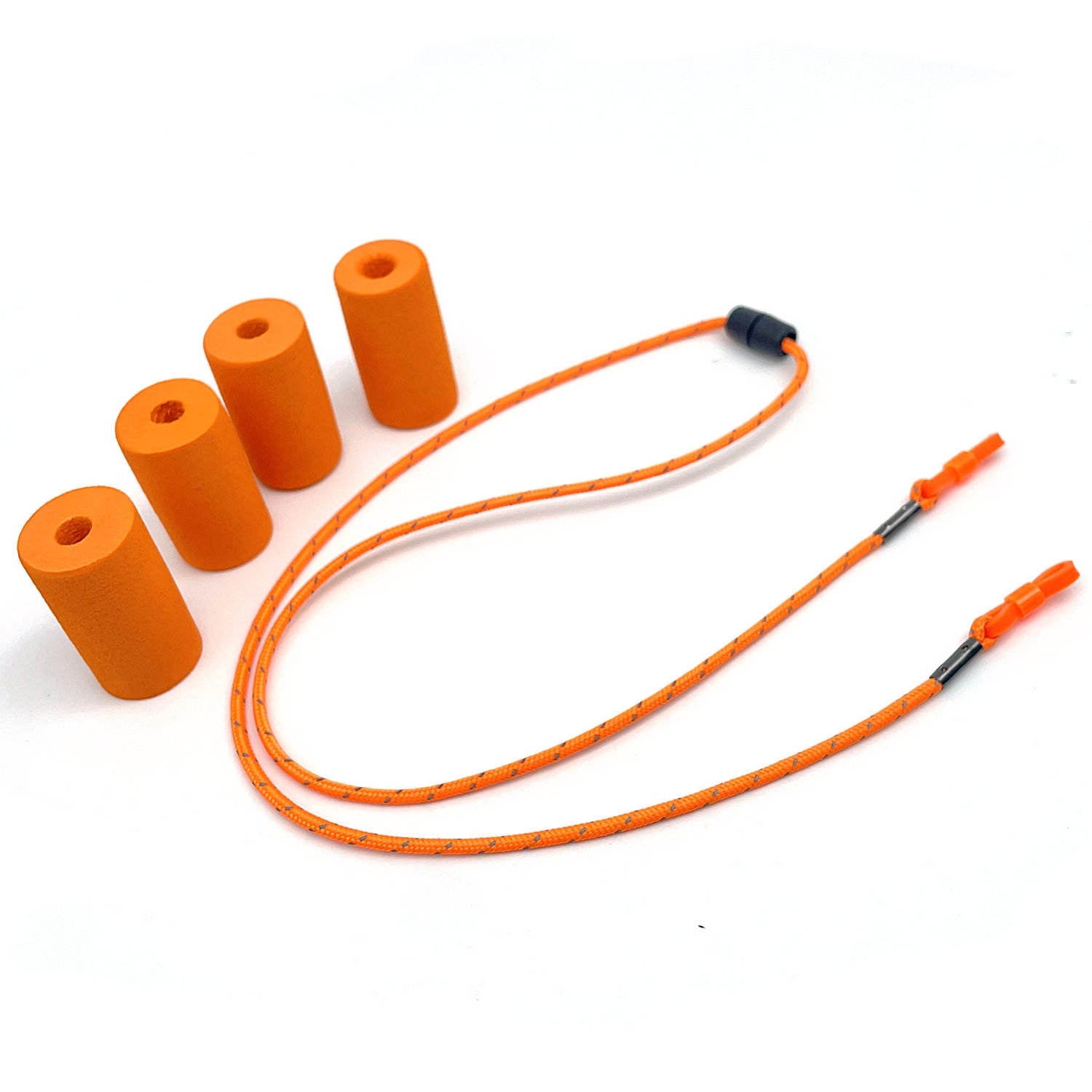 M&K Eco-Friendly Reflective Safety Eye Wear Retainer with Detachable Floating Tubes & Breakaway Buckle