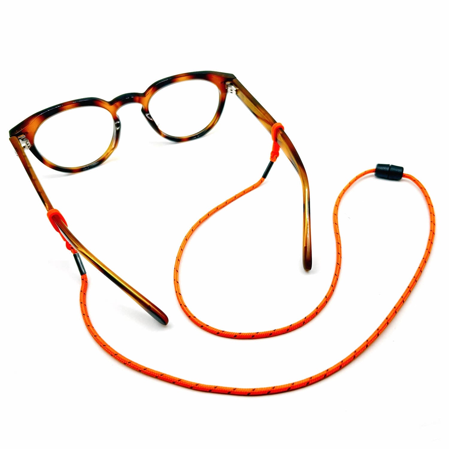 M&K Eco-Friendly Reflective Safety Eye Wear Retainer with Detachable Floating Tubes & Breakaway Buckle