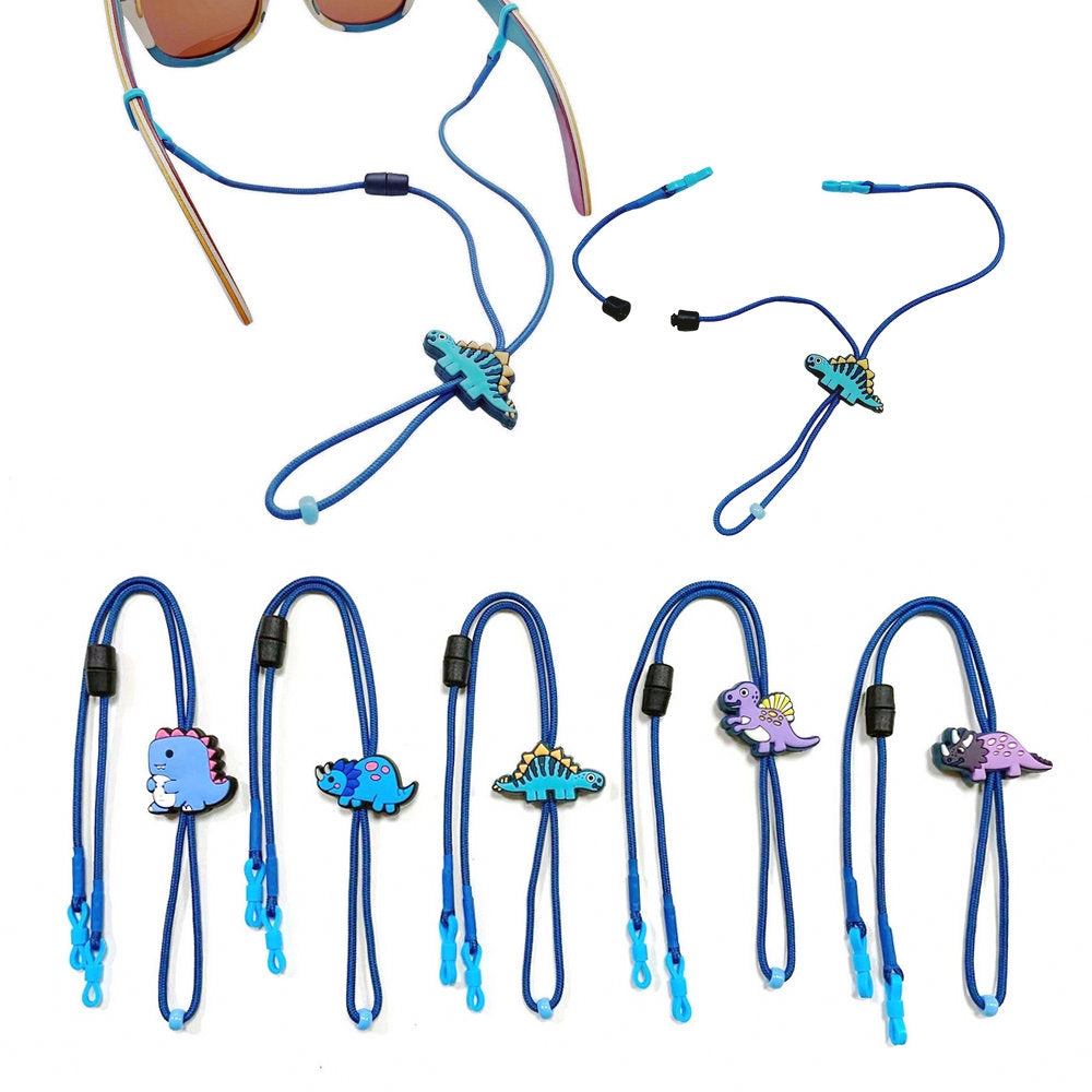 Safe Breakaway Eco-friendly Kids Glasses Strap Adjustable Silicone Eyeglass Holder Anti-Slip for Children